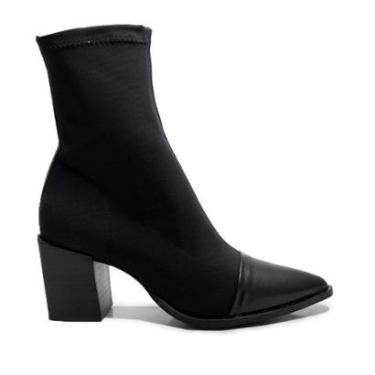 Imagem de Bota Unique Neoprene Bico Fino-Feminino