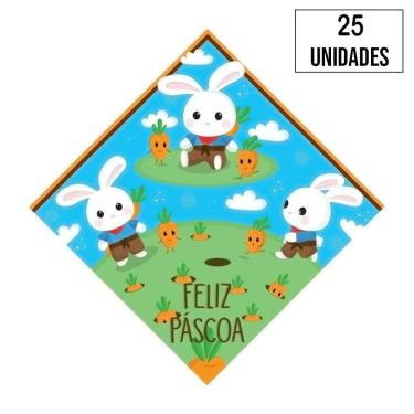 Imagem de Embalagem Para Ovo Coelho Samurai Azul 250g A 350g - 25 Un