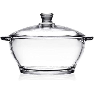 Imagem de Terrina/Tigela com Tampa 1 litro Vidro N2470877 - Quanhe