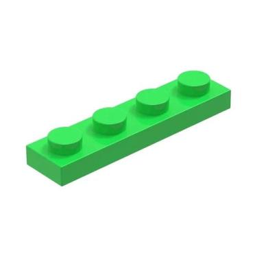 Imagem de 149 Unidades 3710 1x4 Blocos De Construção Básicos Compatíveis Com Tij