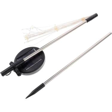 Imagem de Luminária Decoração Luzes Fogos Artifício Solar Para Jardim