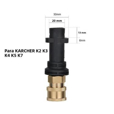 Imagem de Adaptador de Liberação Rápida 1/4" para Lavadora de Pressão Karcher, U