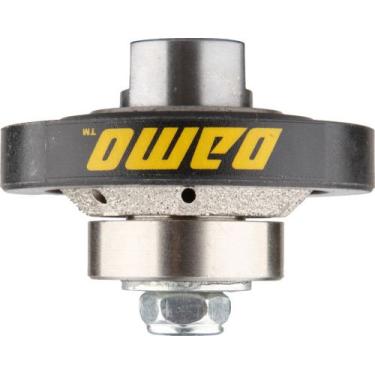 Imagem de Roda de perfil de brocas de diamante chanfrado DAMO de 1,9 cm com rosca de 5/8-11 para granito de mármore concreto e borda de bancada