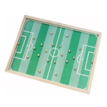 Imagem de Jogo Peteleco 31x41 Cm Mesa de Madeira Ótima Diversão, Comercial Rober