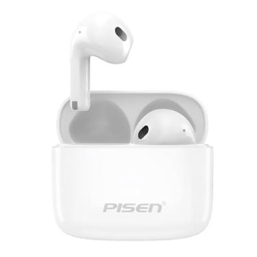 Imagem de Fone de Ouvido Sem Fio P1 Plus Bluetooth 5.4, Driver de 13mm, Conexão Estável até 10 Metros, Áudio SBC/AAC, Carregamento Rápido via USB-C, Faixa de Resposta de 20Hz-20kHz, Branco