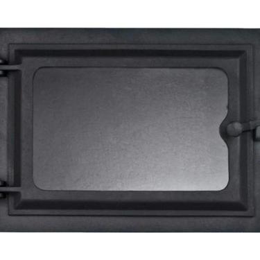 Imagem de Porta Forno Ferro Fundido Com Vidro Modelo Libaneza G