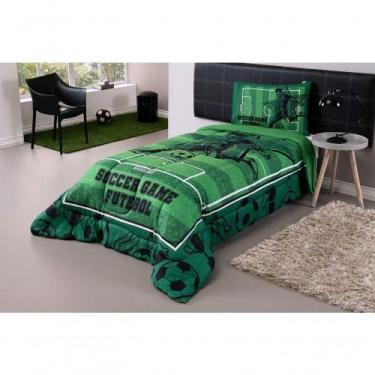 Imagem de Kit Edredom Plush Fofinho Infantil Dupla Face Dream 2 Peças Solteiro -