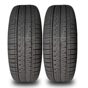 Imagem de Par Pneu 185 70 R14 Longway Aro 14 Para Corolla e Siena Remold - BLACK