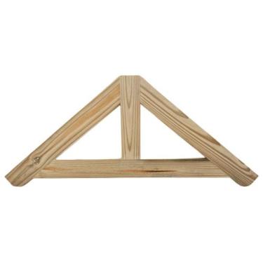 Imagem de Treliça para cobertura ou pequenos telhados de madeira Pinus tratado 1