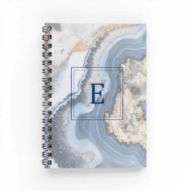 Imagem de Caderno Pequeno Pedrarias - Artegrafix, Geodo azul