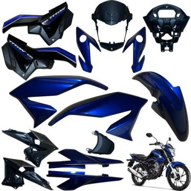 Imagem de Kit Carenagem Cg Titan 160 Modelo 2022 / 2024 Completo Novo - Sportive
