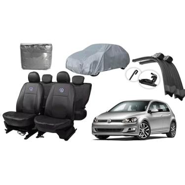 Imagem de Capa de couro +Capa de cobrir + Limpador de para - brisa -VW golf 13-22