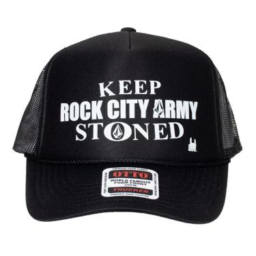 Imagem de Boné Rock City X Volcom Keep Stoned Preto-Unissex