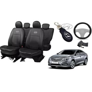 Imagem de Capa de couro para o banco azera 2012-2018 proteção impermeável