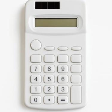 Imagem de Calculadora de Bolso 8 Dígitos Compacta 11x6cm Dupla Alimentação Solar + Bateria Portátil Leve Operações Básicas para Escola Trabalho e Casa Visor Claro Durável (Branco)