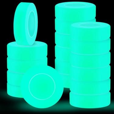 Imagem de Zealor Pacote com 20 discos de hóquei no gelo que brilha no escuro verde escuro conjunto de discos de treinamento de hóquei em PVC com bolsa de armazenamento para jovens adultos ao ar livre jogo