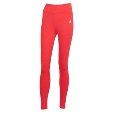 Imagem de Calça Legging Adidas Treino Basica Feminina - Vermelho PP-Feminino