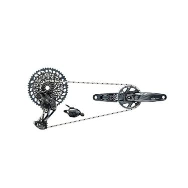 Imagem de SRAM Conjunto De Grupos Gx Eagle - Pedivela Boost De 170 Mm, 32T, Dub, Câmbio De Gatilho, Desviador Traseiro, Cassete 10-52T De 12 Velocidades E Corrente De 12 Velocidades
