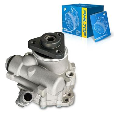 Imagem de PHILTOP Bomba de direção hidráulica 215460, adequada para 2004-2006 X5 4,4L, 2004-2007 X5 4,8L, substitui OE 215460, 32416766702, 33167, C11860PL, FF146, FF957, L66 0F, P55 0060, P707