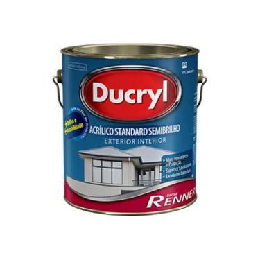 Imagem de Tinta Acr. Ducryl Semibrilho Branco 3,6l Renner