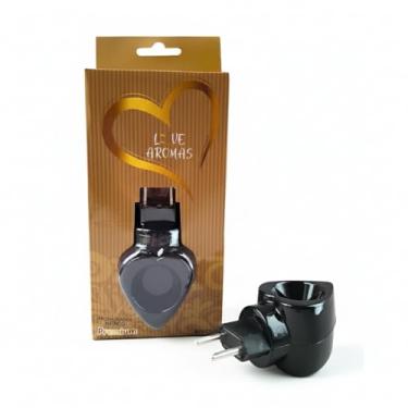 Imagem de Difusor Aromatizador de ambiente Elétrico Preto Bivolt Para Essências e Óleos