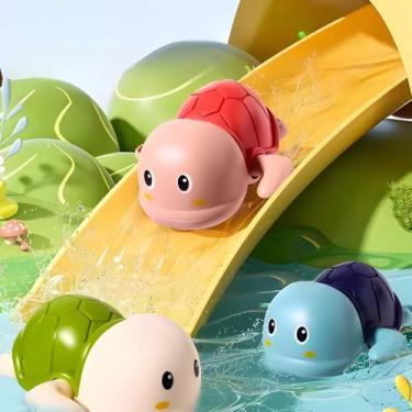 Imagem de 01 Brinquedo de Banho A Corda Que Nada Sozinha Água Banheira Piscina B