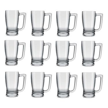 Imagem de Caneca Para Chopp Taberna de Vidro 340ml 12 Unidades - Nadir R5901