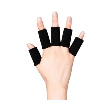 Imagem de Protetor De Dedos Antiderrapante Para Esportes, Bandagem Protetora Par