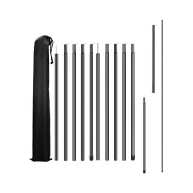 Imagem de Conjunto De 2 Varas Telescópicas De Alumínio Ajustáveis Para Tendas, B