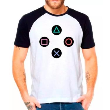Imagem de Camiseta playstation games jogos camisa masculina lançamento 05 - DESI