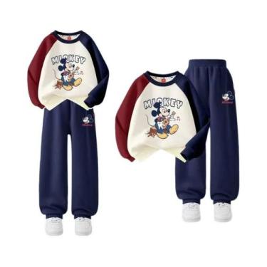Imagem de Conjunto De Moletom De Algodão Para Bebês, Meninos E Meninas, Com Esta