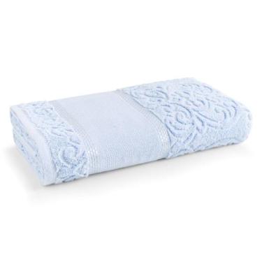 Imagem de Toalha de Lavabo/Visita Para Bordar Karsten Melina II, Baby blue