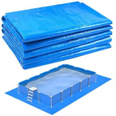 Imagem de Pano de chão de piscina YEXEXINM 340x250cm, forro impermeável
