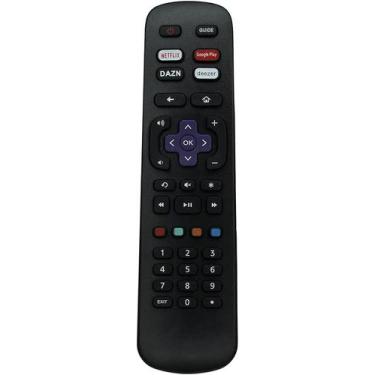 Imagem de Controle Remoto para smart TV LED AOC Roku TV S5195 32S5195 32S5195/78