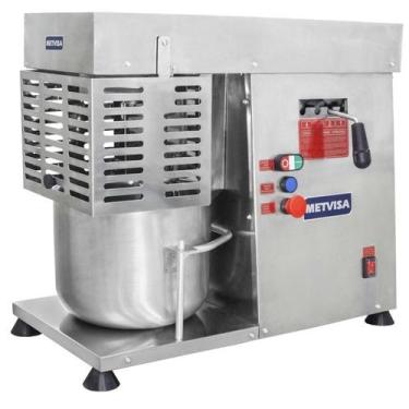 Imagem de Batedeira Planetária Industrial 12 Litros Metvisa 4 Velocidades c/ 3 m