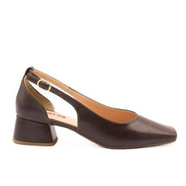 Imagem de Sapato Zatta Retrô Bico Quadrado Ingrid-Feminino