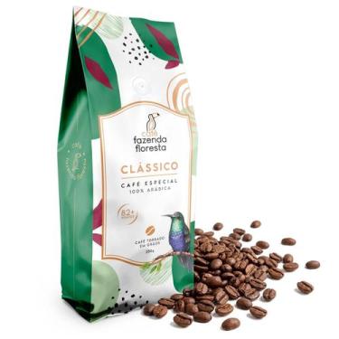 Imagem de Café Fazenda Floresta Clássico em grãos pacote 250g