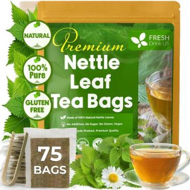 Imagem de Sachês de Chá FRESHDRINKUS Premium 75 Folhas de Urtiga Natural