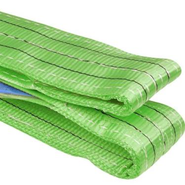 Imagem de Cinta Poliéster 4M 2 Toneladas Verde Alta Resistência Worker