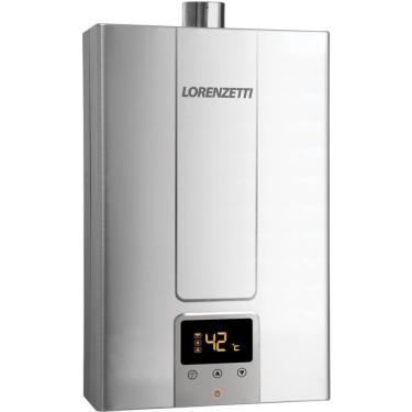 Imagem de Aquecedor a Gás LZ 2000DE-I Digital 220V com Exaustão Forçada Inox para 50 m2 Lorenzetti 220V