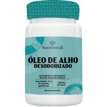 Imagem de Óleo De Alho Desodorizado Antioxidante Natural - Nutritionall - Nutrit
