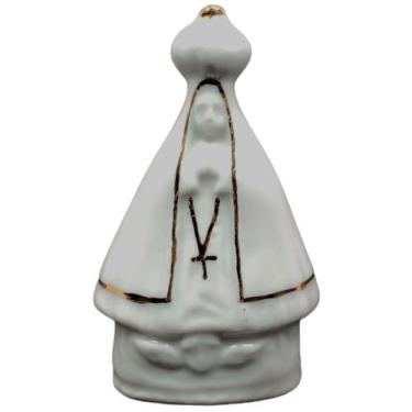 Imagem de Imagem Santinha Nossa Senhora Aparecida Mãe Jesus Porcelana - Ay