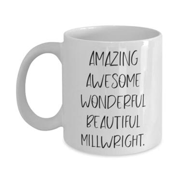 Imagem de Barata Millwright, incrível incrível maravilhosa maravilhosa Millwright, linda caneca de 325 g para amigos do time Leader