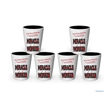 Imagem de Copo de shot I'm Electrician - Not a Miracle Worker - Presentes de eletricista (6)
