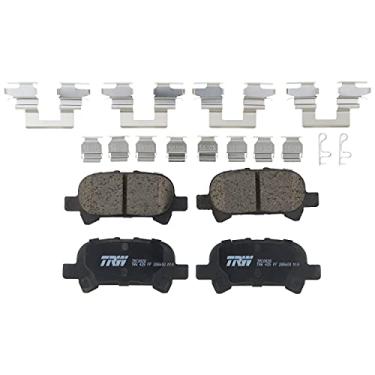 Imagem de TRW Pro TRC0828 Conjunto de pastilhas de freio a disco para Toyota Camry 2000-2006, traseira e outras aplicações