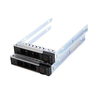 Imagem de Lote de 2 unidades de 2,5 polegadas DXD9H SSD SAS SATA NVMe Caddy para servidores PowerEdge 14th R440 R640 R740 R740xd R940 R6415 R7415 R7425 - Suporte Hot Swap da Bthebkrs