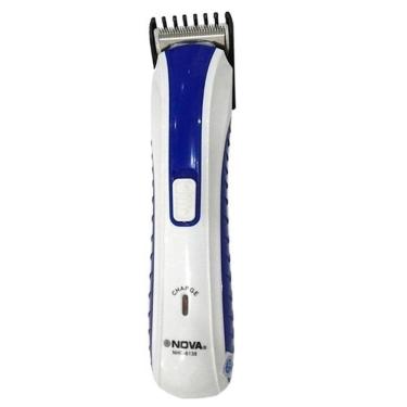 Imagem de Barbeador Aparador Eletrico Nova Bivolt Nhc Bivolt - Azul