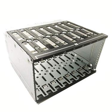 Imagem de BestPartsCom Caixa de disco rígido de 8 x 2,5 polegadas compatível com Dell Poweredge R720 R720XD R730 R820 Atualização de servidor P51CF 0P51CF