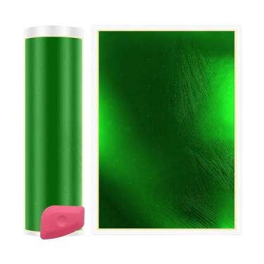 Imagem de Gravador de Papel de Marcação de Gravação, Papel de Foco, Resistente, Multiuso, Colorido, para Pedra Artificial de Metal, Verde