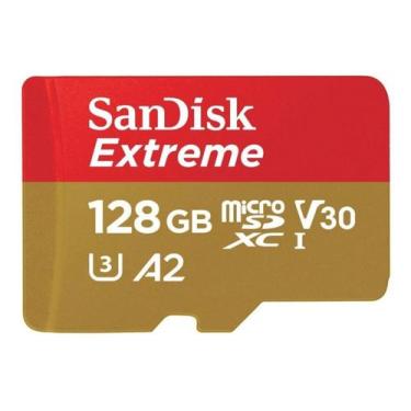 Imagem de Cartão De Memória 128Gb Micro Sd Extreme 160Mbs Sandisk (Drones, Câmer